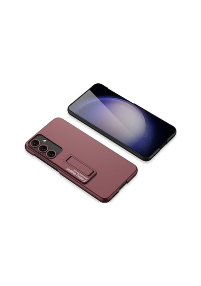 Galaxy S24 Plus Kılıf Zore Standlı Ays Kapak Yeşil