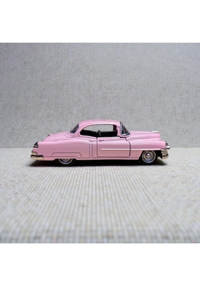 Pembe 1953 Cadillac Serıes 62 Coupe Diecast Çek Bırak Model Araba Diğer