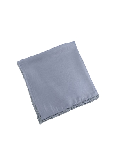 Mim Eşarp İğne Oyalı Yazma Sdıoy1001 Gri