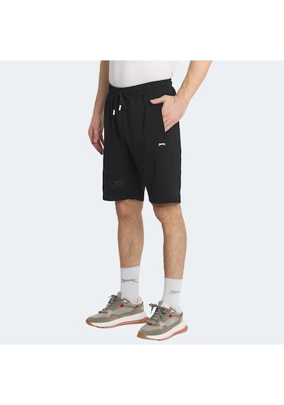 Slazenger NUKA Erkek Cepli Kapri Siyah Şort