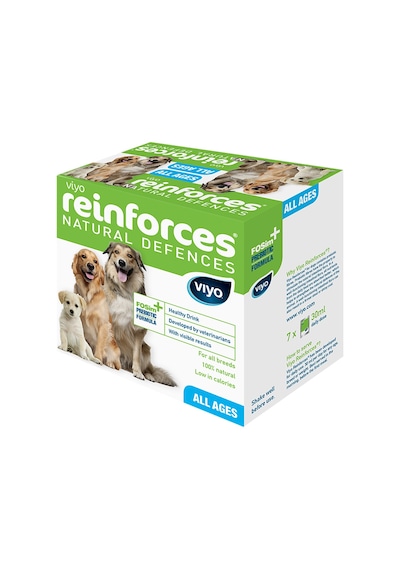 Viyo Reinforces All Ages 7'li Prebiyotik Katkılı Köpek Ek Besin Takviyesi 30 ML