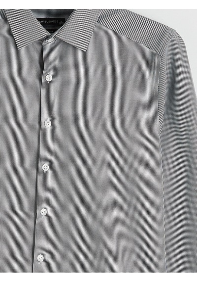 Lcw Busıness Siyah Slim Fit Ekose Erkek Gömlek