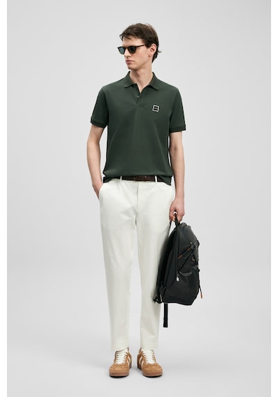 Lufian Carter Smart Erkek Polo Tişört Haki Haki 111040233100630 Haki