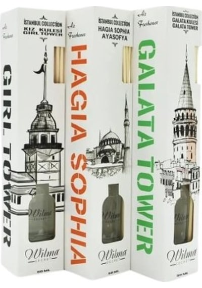 Wilma Secret Bambu Çubuklu Mango Oda Kokusu 50ml - İstanbul Koleksiyon 4 Adet Diğer