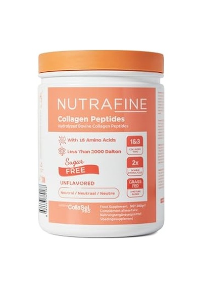Collagen Premium Doğal%100 Çifte Hidrolize Kolajen Peptitler Toz Gıda Takviyesi 300 Gr