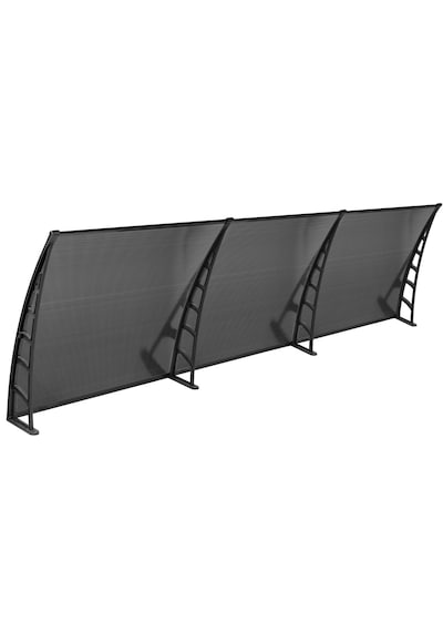KAPI PENCERE ÜSTÜ PRATİK SUNDURMA 105X360 - SİYAH