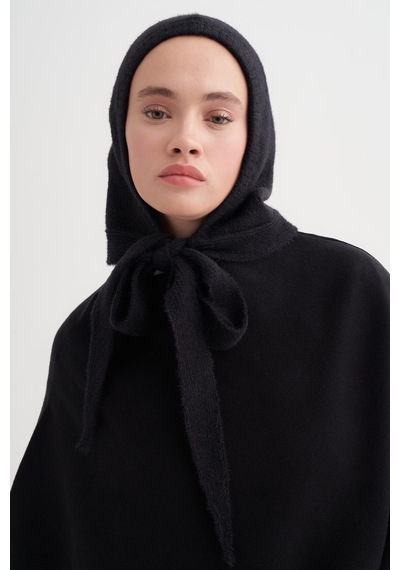 Carell Knit Balaclava Bere Başlık Siyah Çok Renkli