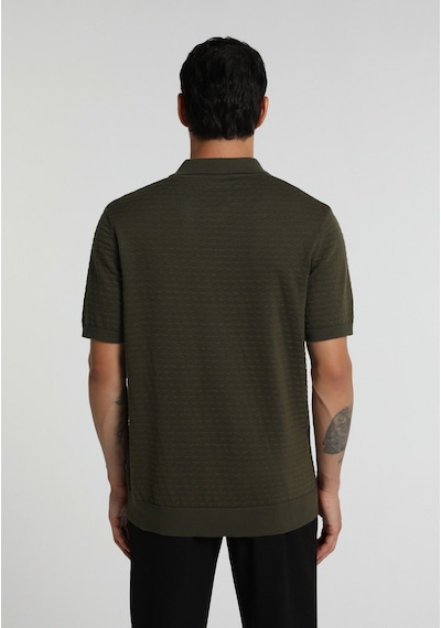 Colin's Colins Regular Fit Polo Yaka Jakarlı Erkek Yeşil Kısa Kol Kazak Cl1080523 Q1.v1 Grn Colin's Colins Regular Fit Polo Yaka Jakarlı Erkek Yeşil Kısa Kol Kazak Cl1080523 Q1.v1 Grn