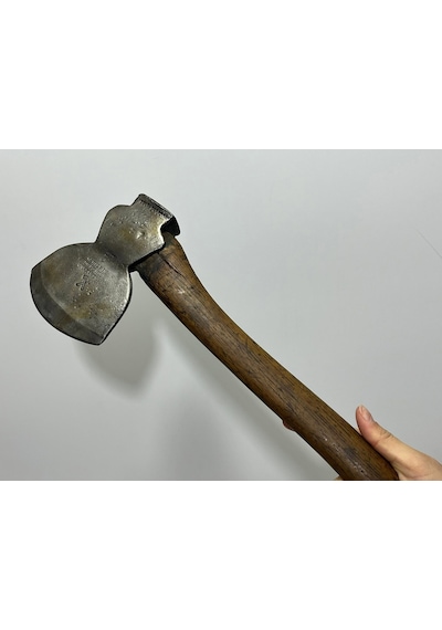 W.gilpin Dövme Çelik Antika Balta 38cm 008