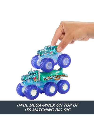 Hot Wheels Monster Trucks Toy Truck & Big Rig Multipack, 1:64