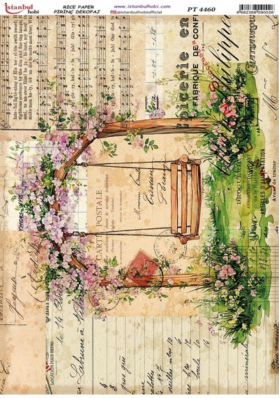 Pirinç Dekopaj Kağıdı 30x42cm Pt-4460