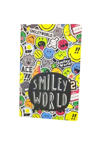 Smıley World 13x21 Çizgili 40 Yaprak Karışık