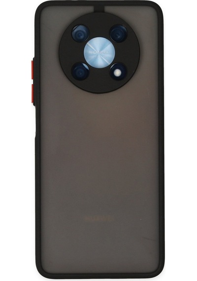 Huawei Nova Y90 Uyumlu Kılıf Montreal Silikon Kapak - Siyah