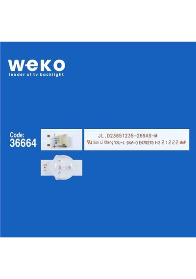 Telefox 24td2400 24'' İnç 2 Adet Tv Led Bar Tvnizin İçindeki Led Barla Aynısı Olduğunu Görmeden Almayınız. Led Bar Ürünlerinde Paket Açıldığında İade Kabul Edilmemektedir.