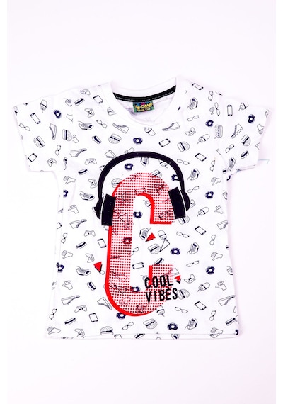 Hçm Erkek Çocuk Tshirt Baskılı A29 Kırmızı