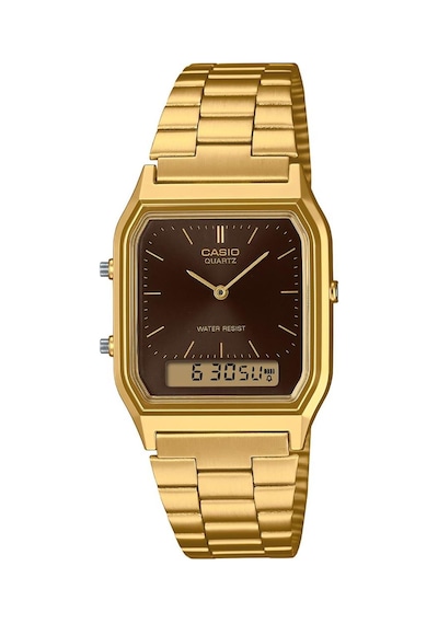 Casio Aq-230ga-5amqydf Unisex Kol Saati Altın