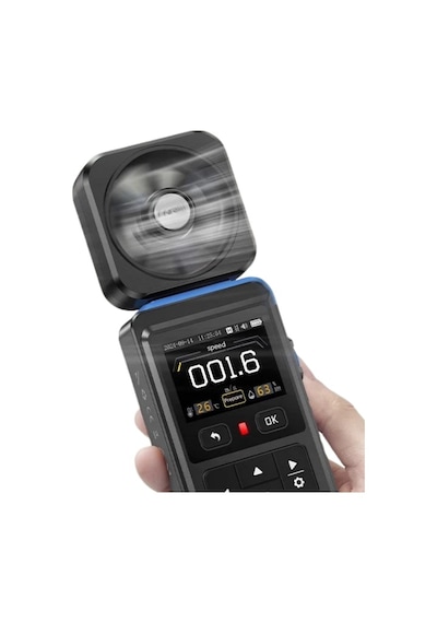 Fnırsı Fam-02 3'ü 1 Arada Dijital Anemometre Rüzgar Hızı, Sıcaklık, Nem
