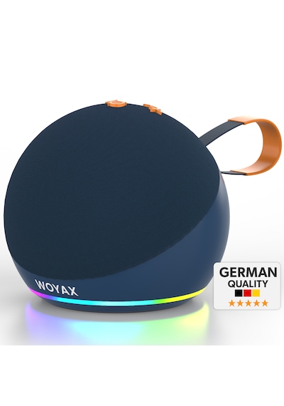 Woyax Taşınabilir Bluetooth Hoparlör, 15w Kablosuz Küre Speaker, Ses Bombası Usb, Tws, 15w Güçlü Ses Bass Küçük Büyük Boy