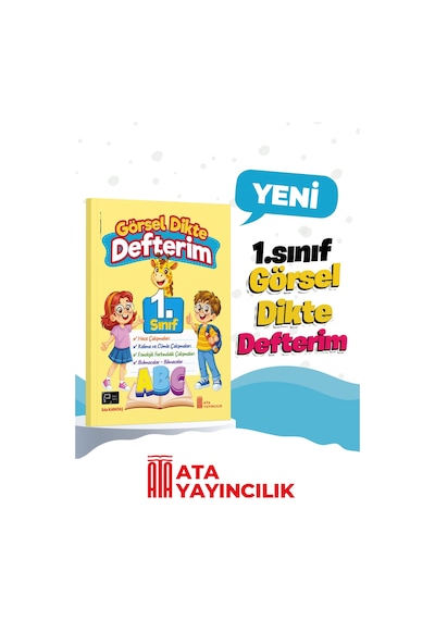 1. Sınıf Görsel Dikte Defterim