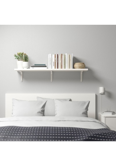 Ikea Bergshult/tomthult Duvar Rafı 120x20 Cm Beyaz