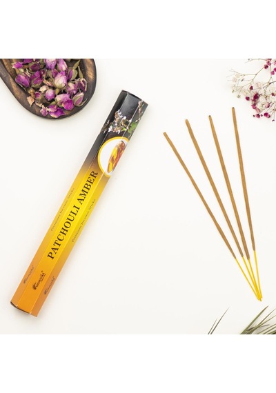 Aromatika Patchouli & Amber Çubuk Tütsü