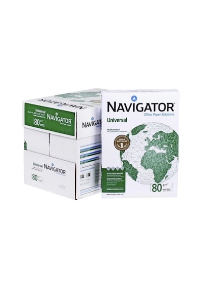 Navigatör A4 Fotokopi Kağıdı 80 G 1 Koli 5 Paket x 500 Yaprak