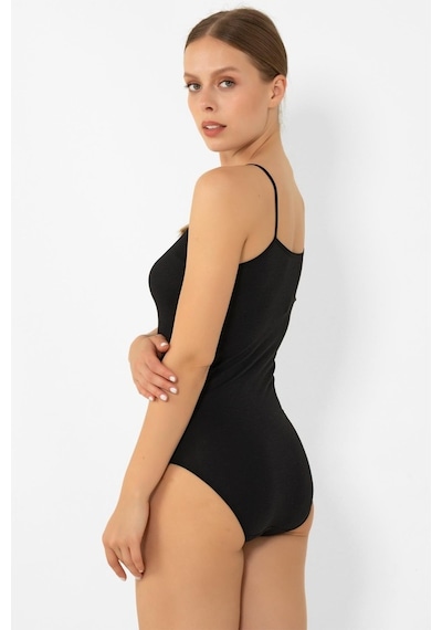 Miorre Modal Ince Askılı Çıtçıtlı Body