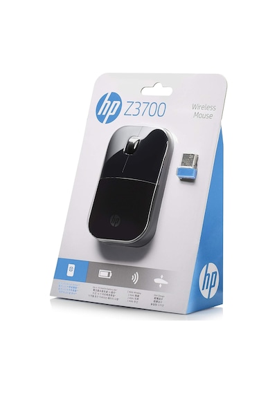 Hp Wireless Mouse Z3700, Black V0l79aa Abl