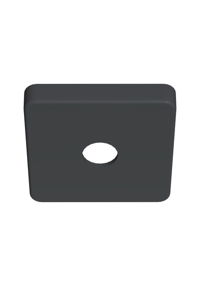 Cateksss 55x55 Mm Dış Profil Pabucu Gri - 16 Lı Paket