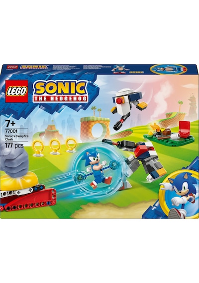 LEGO® Sonic the Hedgehog™: Sonic’in Kamp Ateşi Çarpışması 77001 - 7 Yaş ve Üzeri Çocuklar için Koleksiyonluk Oyuncak Yapım Seti (177P) LEGO® Sonic the Hedgehog™: Sonic’in Kamp Ateşi Çarpışması 77001 - 7 Yaş ve Üzeri Çocuklar için Koleksiyonluk Oyuncak Yapım Seti (177P)