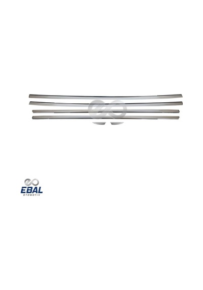 Ebal Oto Aksesuar Krom Cam Çıtası 6 Parça 2015 Ve Üzeri P.çelik Renault Megane 4 Sedan İle Uyumlu