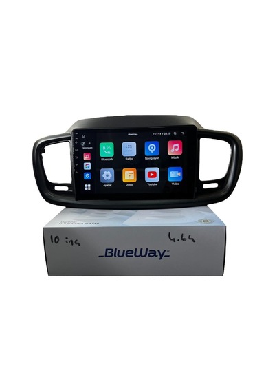 Kia Sorento 2013-2020 Blueway 4-64 Profesyonel Oem Multimedia 10"