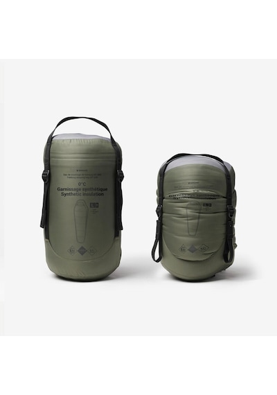 Sımond Outdoor Trekking Uyku Tulumu - Haki - Mt500 0 C Konfor Yeşil
