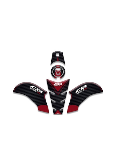 Motosıklet Kaplama Honda Cb250r Tank Pad Set 2018/2024 Uyumlu 02