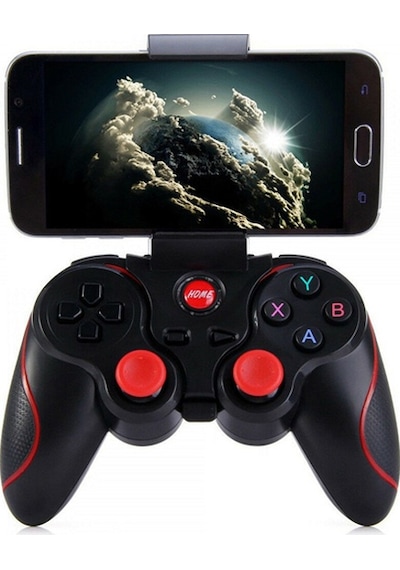 X3 Bluetooth Kablosuz Oyun Kolu Gamepad + Telefon Tutucu Stand