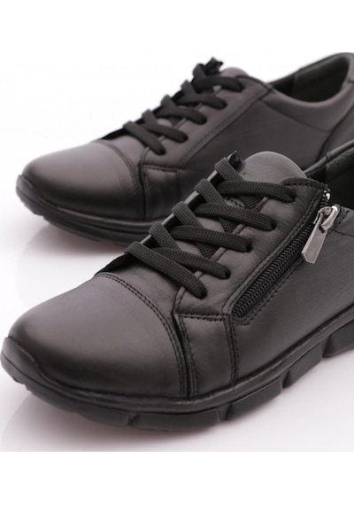 Dgn 630 Kadin Comfort Ayakkabi Siyah
