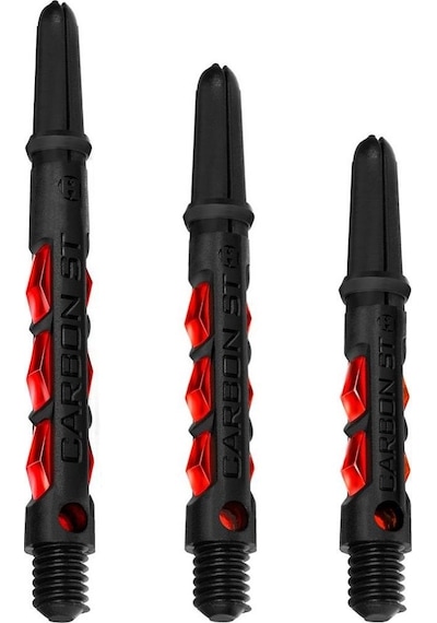 Harrows Carbon St Shafts Kırmızı-Short