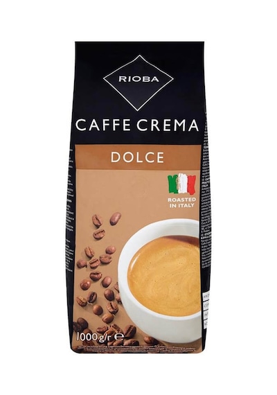 Rioba Caffe Crema Dolce Çekirdek Kahve 1 KG