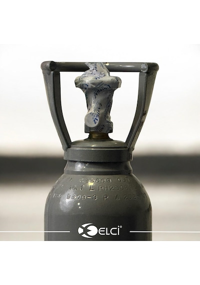 R744 Klima Gazı Co2 Karbondioksit 10lt Tüp 7,5kg Klima Gaz Dolum Cihazları İçin Özel