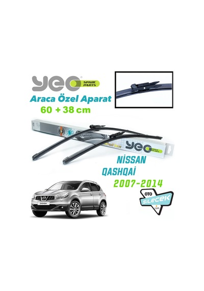 Nissan Qashqai Silecek Takımı Yeo 2007-2014