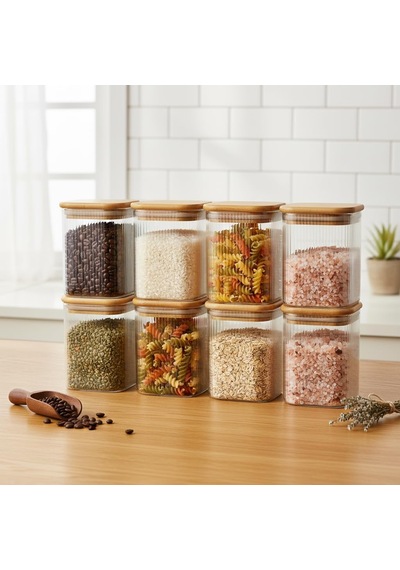 Deconox 6'lı Bambu Kapaklı Cam Baharatlık Seti Vakum Kapak, 6 Adet Bambu Kapaklı Cam Kavanoz & Baharat Takımı & Baharatlık 200ml-250ml-325 Ml Vakum K Çok Renkli Deconox 6'lı Bambu Kapaklı Cam Baharatlık Seti Vakum Kapak, 6 Adet Bambu Kapaklı Cam Kavanoz & Baharat Takımı & Baharatlık 200ml-250ml-325 Ml Vakum K Çok Renkli