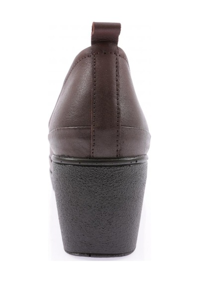 Dgn 1062-22k Kadin Sirali Bantli Comfort Ayakkabi Kahve Bej Taba