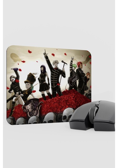 Death Parade Anime V1 - 22x18 Gaming Kauçuk Kaymaz Taban Mouse Pad Fare Altlığı