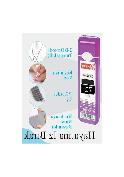 0.9 Mm Kalem Ucu Seti, 72'li Paket, Çoklu Versatil Kalem Uçları