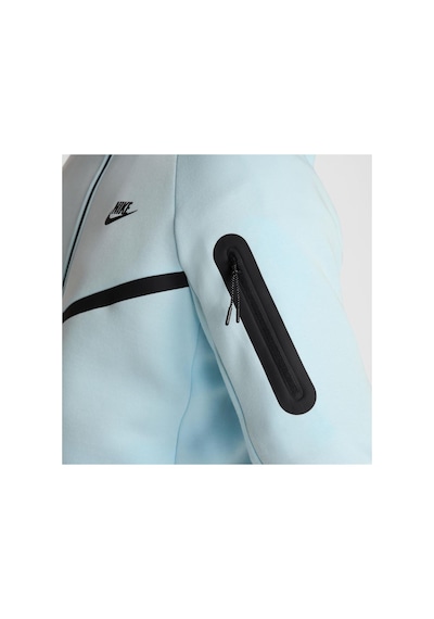 Nike Tech Fleece Fz Windrunner Hoodie Erkek Lacivert Sweatshirt Mavi