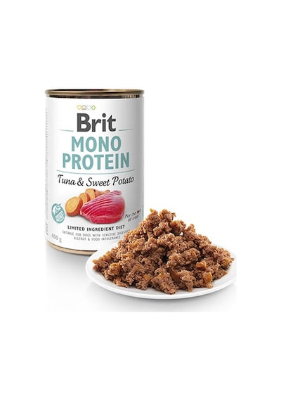 Brit Mono Protein Ton Balıklı Ve Tatlı Patatesli Hassas Yetişkin Köpek Konservesi 400 Gr 110-20005.01