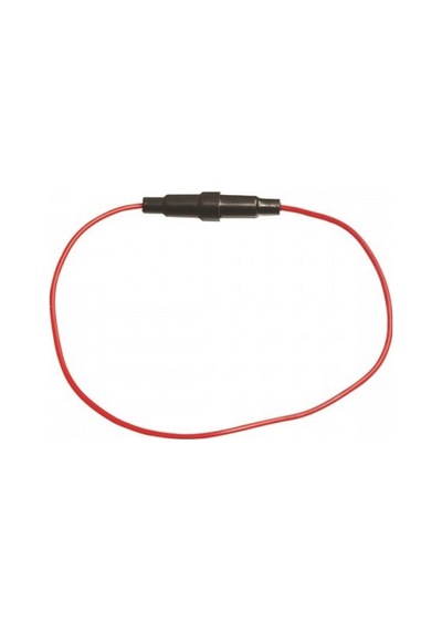 Sigorta Yuvası Kablolu Siyah 5X20Mm Küçük Cam Sigortası İçin