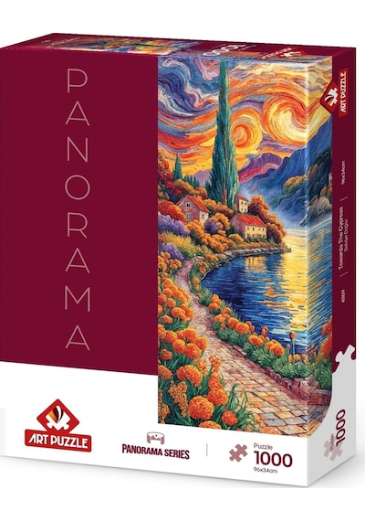 Art Puzzle Selviye Doğru 1000 Parça Panorama Puzzle