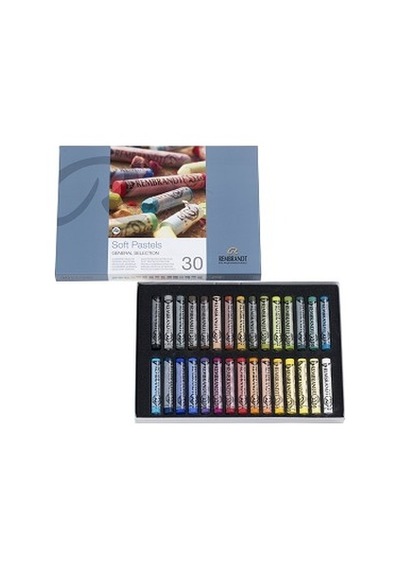 Talens Rembrandt Soft Pastel Boya 30 Renk Tam Boy Genel N11.1357