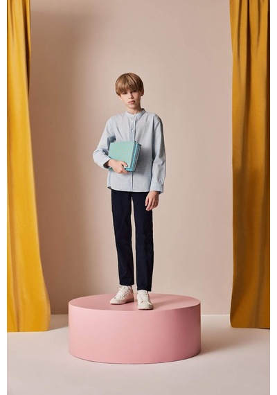 DeFacto Erkek Çocuk Düz Paça Basic Düz Gabardin Pantolon X4224A625SMNV135
